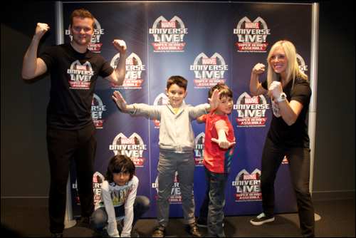 Marvel Universe Live London london mums kids club and black widow