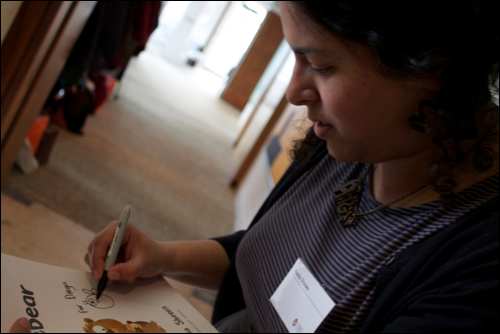 Our Bedtime story this week The BumbleBear by Nadia Shireen