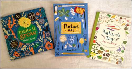 nature art books three titles