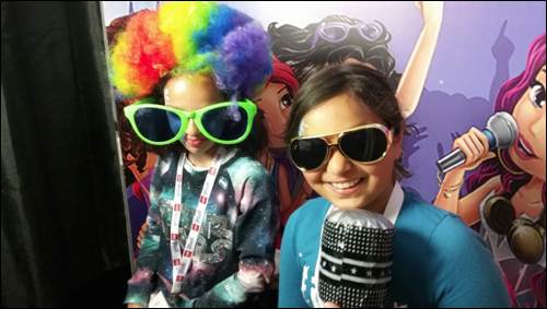 Kids Club Amelie & Frankie review Lego Nexo Knights sets at Legoland 1