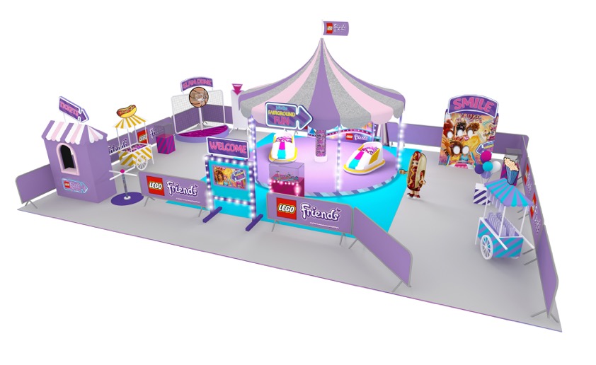 LEGO® Friends™ Amusement Park Updated 3D visual V3