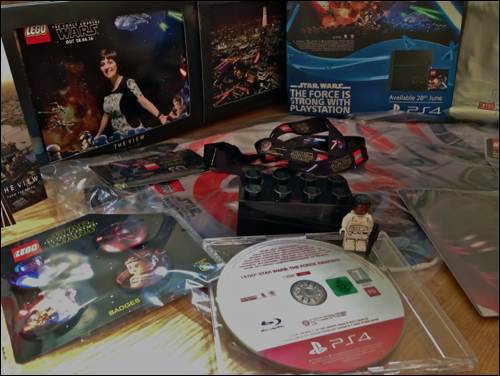 lego star wars game shard london mums magazine goodie bag