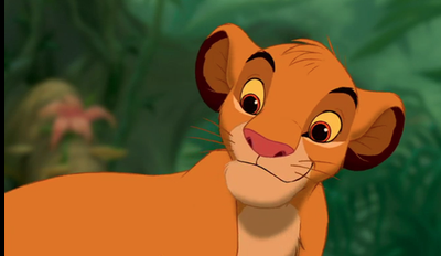 simba animated animal characters on film