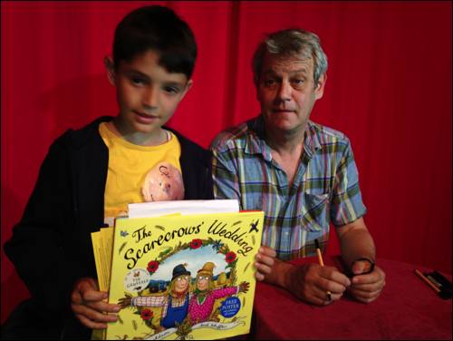 Axel Sheffller book illustrator julia donaldson gruffalo diego-photo