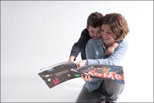 BOOKS FOR KIDS book page The Incredible Intergalactic Journey Home_Child&book3