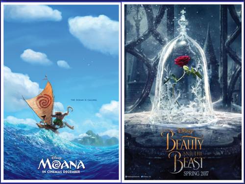 Disney movie releases announced for 2016 to 2018 collage