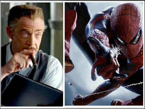 JK Simmons spiderman collage