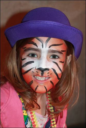 Summer reads and bedtime stories for children tiger face painting