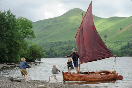Swallows and Amazons film Boat