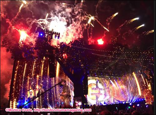 Take That BST London Mums magazine fireworks