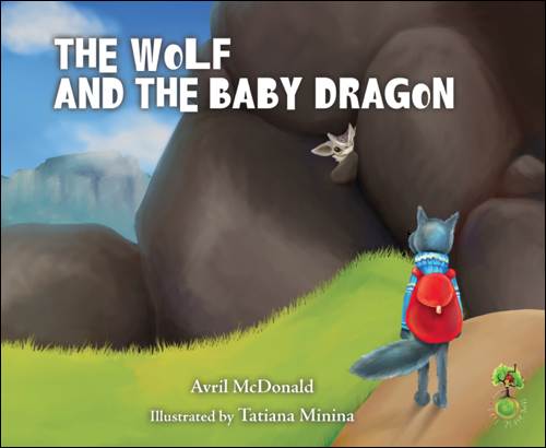 The Wolf and the Baby Dragon high-res