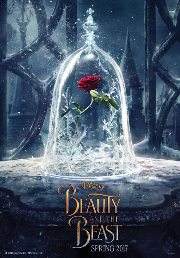 beauty and the beast disney movie teaser poster