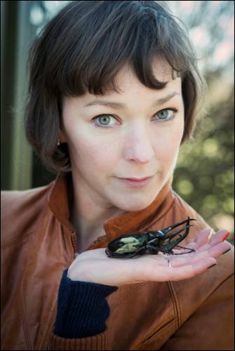 beetle boy MayaCloseUpBeetleInHand