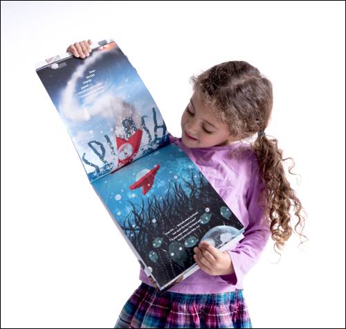 intergalactic BOOKS FOR KIDS book reading girl Sploosh_page