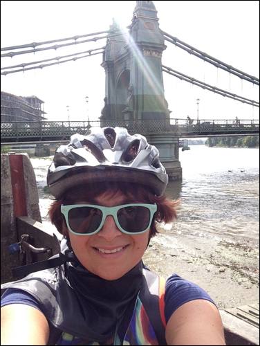 Monica selfie from Hammersmith London Mums magazine