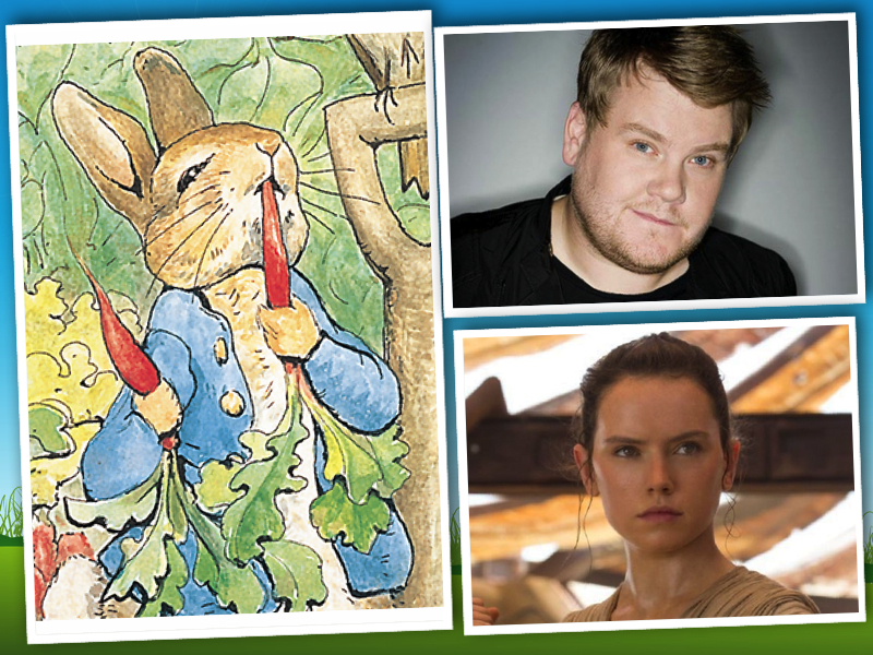 james-corden-peter-rabbit-daisy-ridley-london-mums-magazine-collage