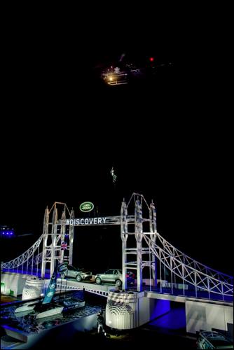 bear-grylls-arrives-at-the-reveal-of-the-new-land-rover-discovery-in-spectacular-style