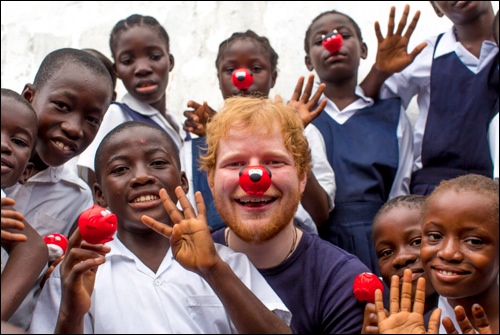 Red Nose Day prize bundle ed sheeran 1