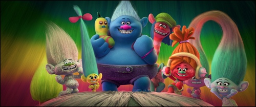 Justin Timberlake Trolls + anna kendrick BIGGIE MAIN CHARACTER - GROUP SHOT