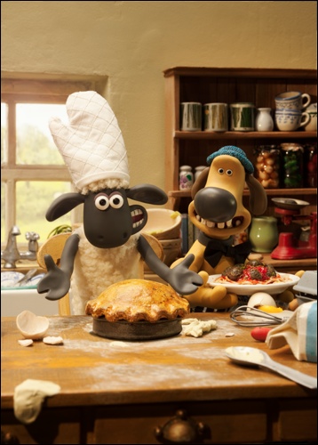 Shaun the sheep PIZZA PARTY 3D DVD HAPPYFARMERSDAY01