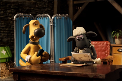 Shaun the sheep PIZZA PARTY 3D DVD PLEASEMRPOSTMAN01