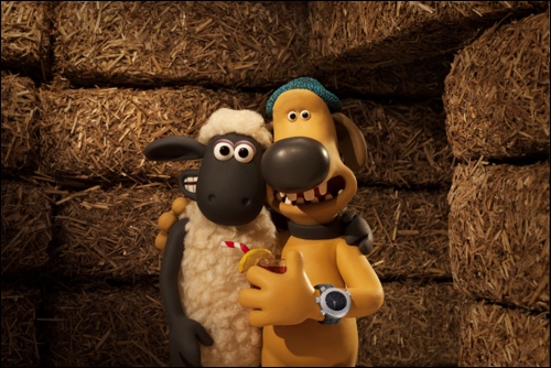 Shaun the sheep PIZZA PARTY 3D DVD TURFWARS02