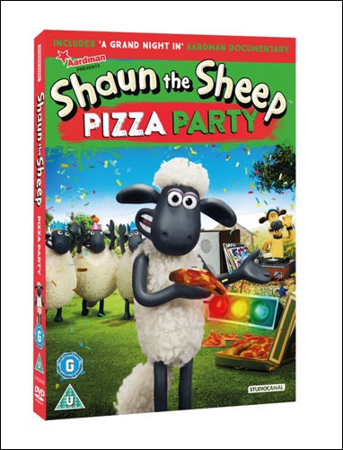 Shaun the sheep PIZZA PARTY 3D DVD