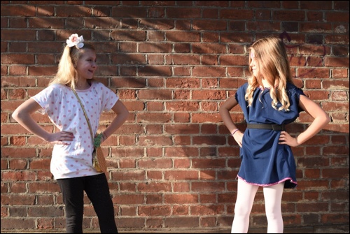 little hands Mirror image pose C _ V