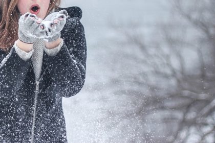 winter fashion cold snow