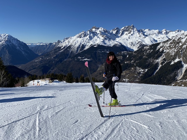 Monica Costa On the slopes of Vaujanay