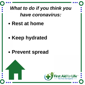 coronavirus advice