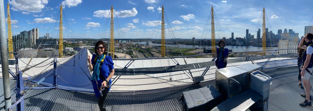 Up at the O2