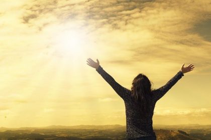 sunlight woman