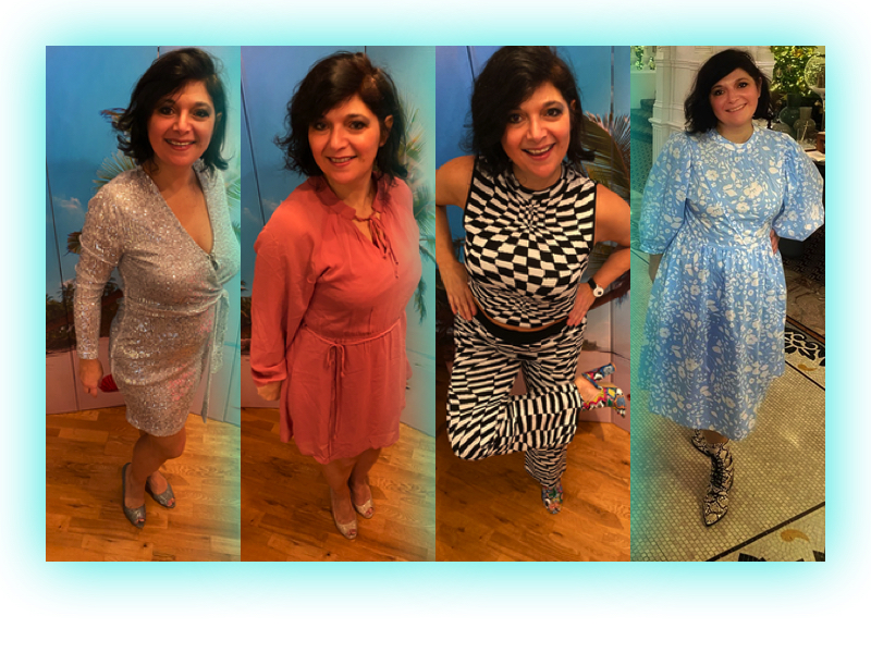 fashion etiquette sported by Monica Costa