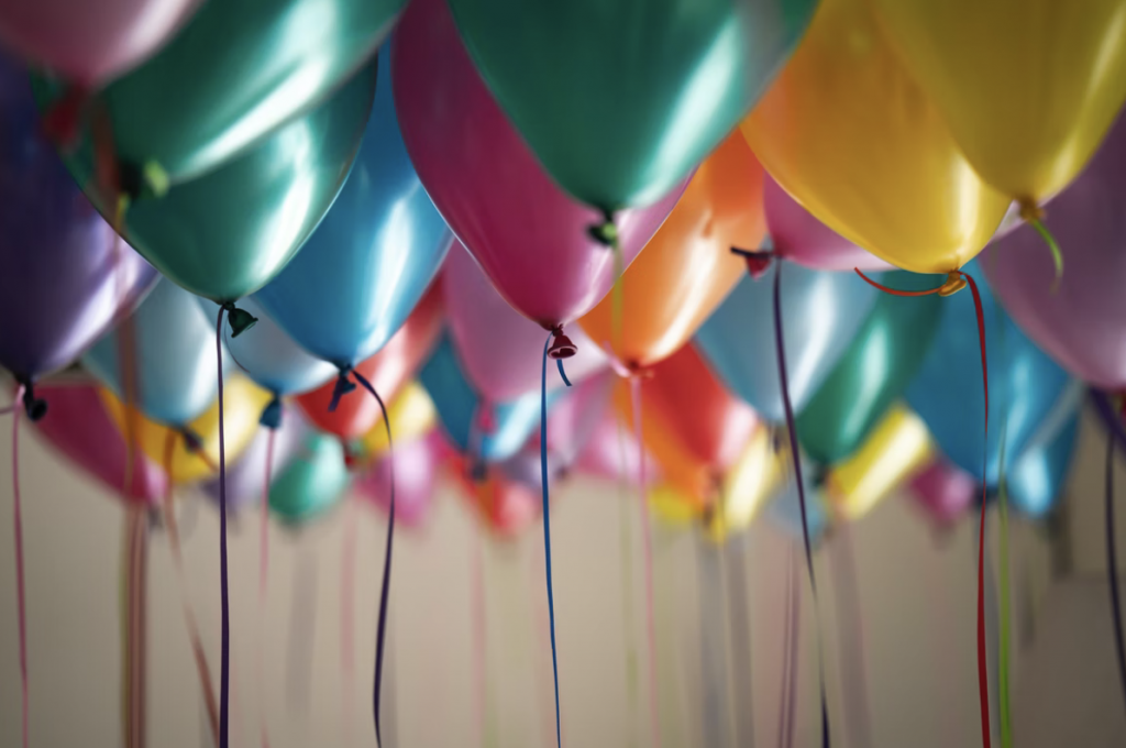 party balloons