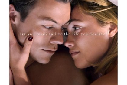 Harry Styles and Florence Pugh in bed together posing for mums magazine