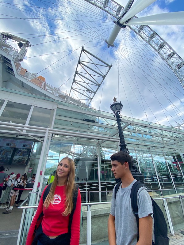 Big Ben and Westminster Parliament view from the London Eye