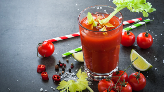 Halloween cocktail recipe Bloody Mary