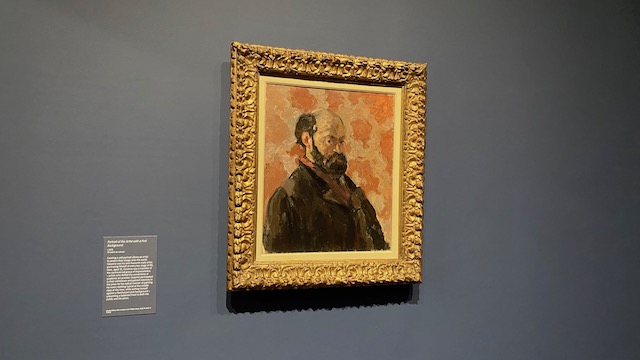 Paul Cezanne - Portrait of the Artist with Pink Background 