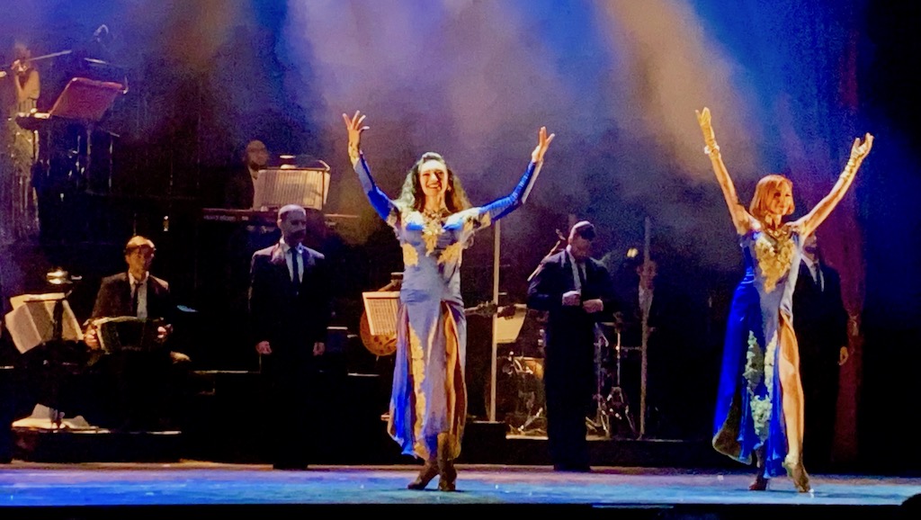 tango after dark dancer Gisela Galeassi posing for mums magazine