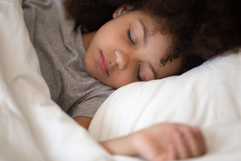 child sleeping New research on children’s sleep habits