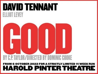 David Tennant and Sharon Small in GOOD at the Harold Pinter Theatre