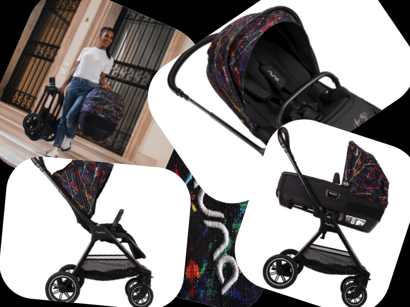 Nuna strollers for baby collage