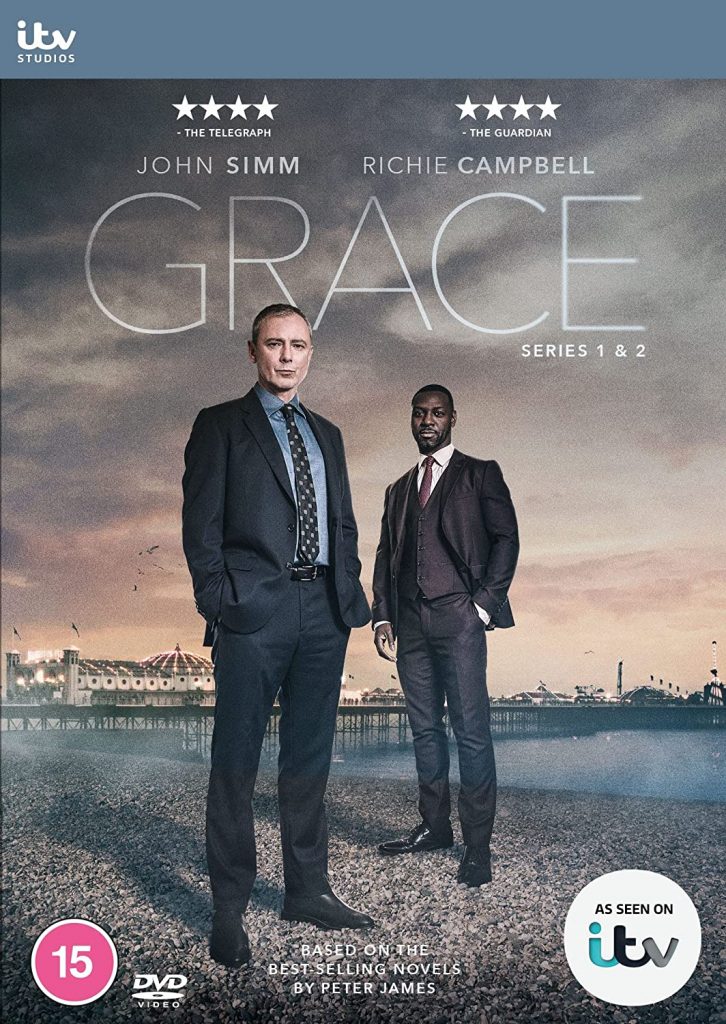 Cover of Grace TV detective series DVD