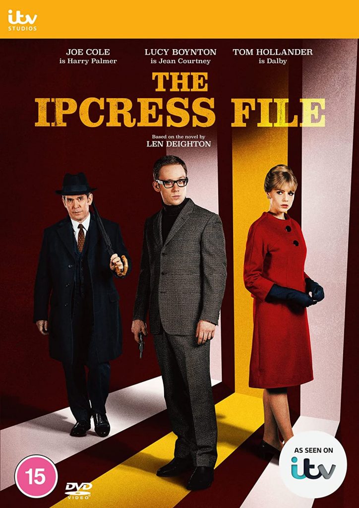 The best TV detective series to watch over Christmas Ipcress File dvd cover showing man and woman detectives
