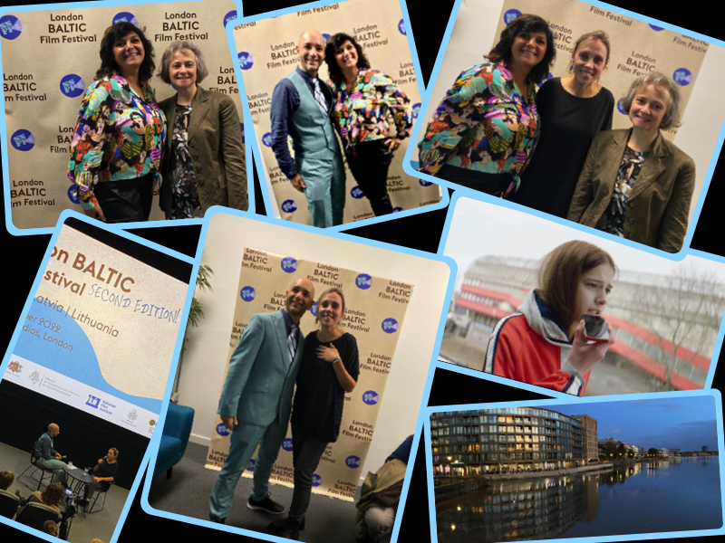 baltic film festival sisters movie premiere at riverside studios posing for mums magazine