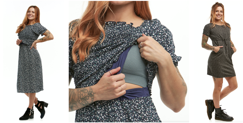 Breastfeeding Is a Breeze Thanks to Dreamy Dresses From Juno Jack’s