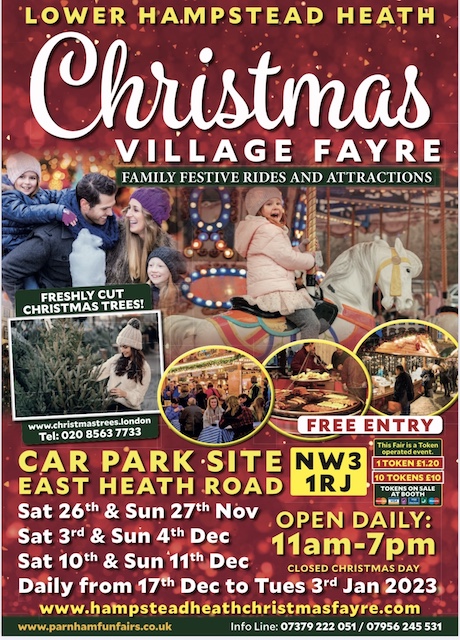 Fun fairs in London over Christmas 