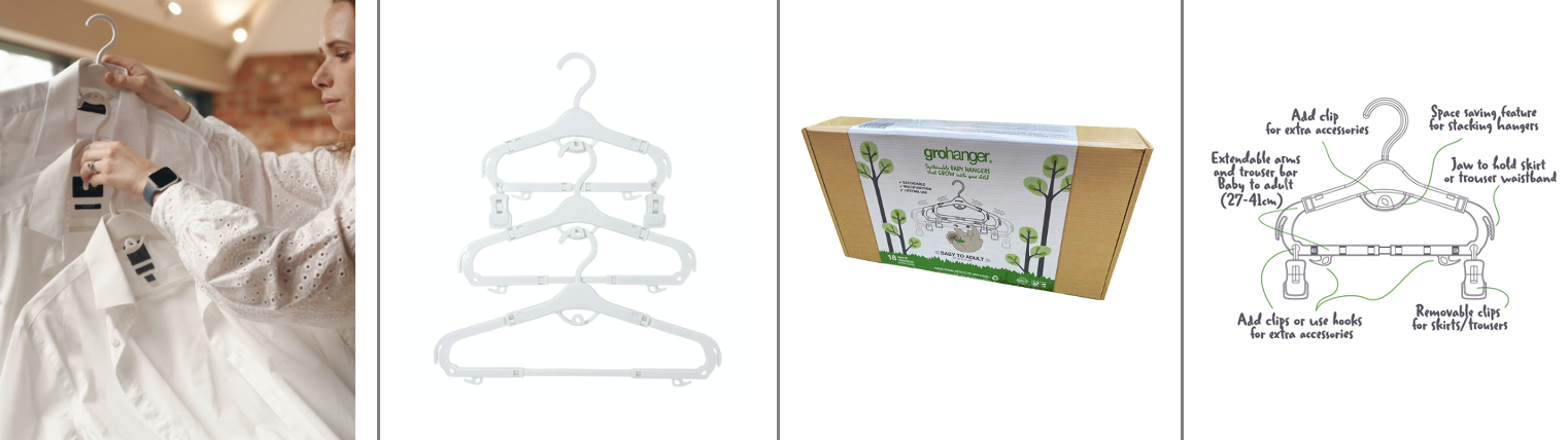 Grohanger, the original extendable hanger