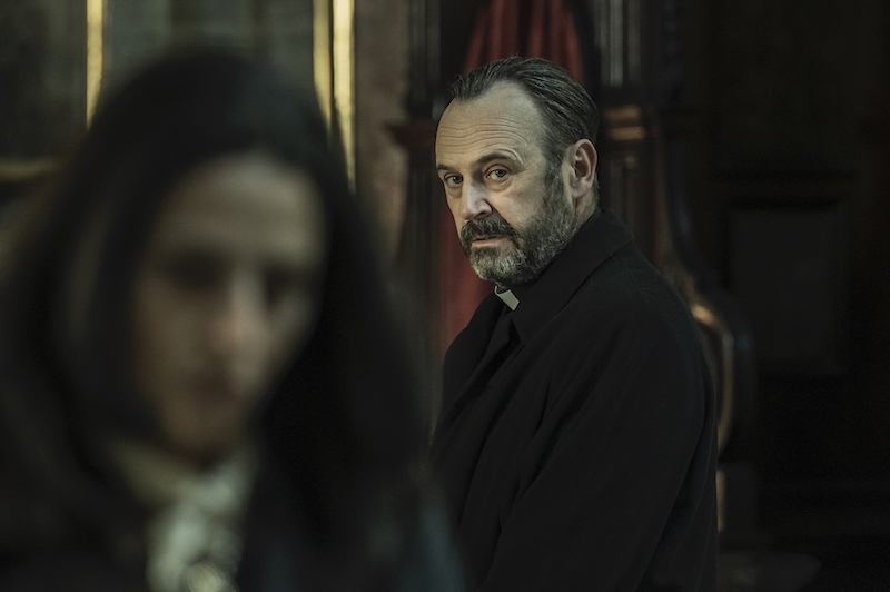 Paolo Pierobon poses for filmmaker Marco Bellocchio of Esterno Notte